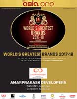 WORLD'S GREATEST BRANDS 2017-18 ASIA & GCC - AMARPRAKASH DEVELOPERS