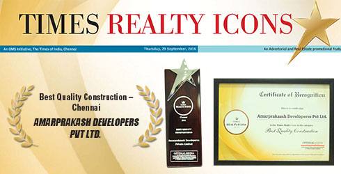 Times Realty Icon 2016 — Best Quality Construction