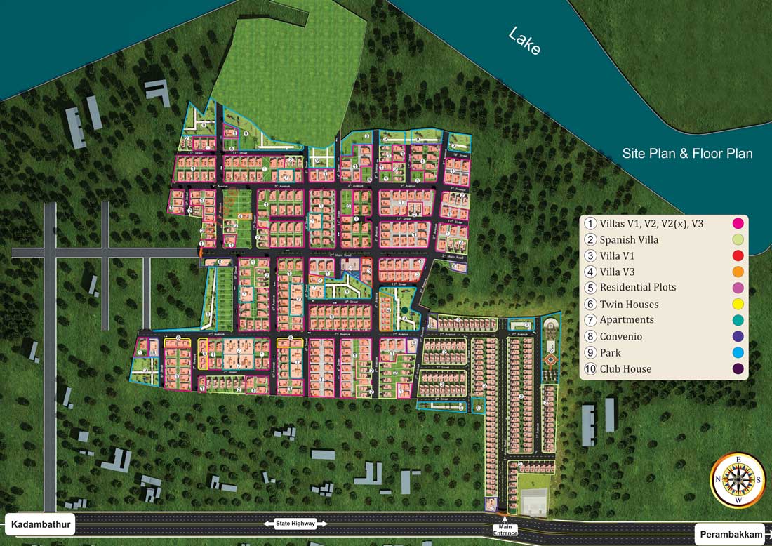 Suncity master site plan