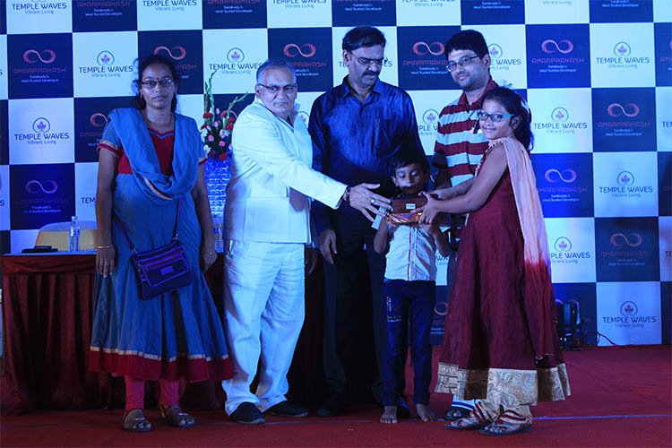 Temple Waves key handover ceremony