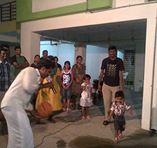 Aahaa FM contest at The Heritage