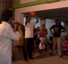 Aahaa FM contest at The Heritage